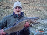 Killer hookjaw bull trout for Rich Higgs on a recent guide trip.